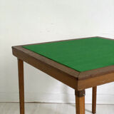 Folding bridge table