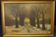 Painting "Winter Landscape".