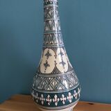 Safi Morocco terracotta vase lamp base