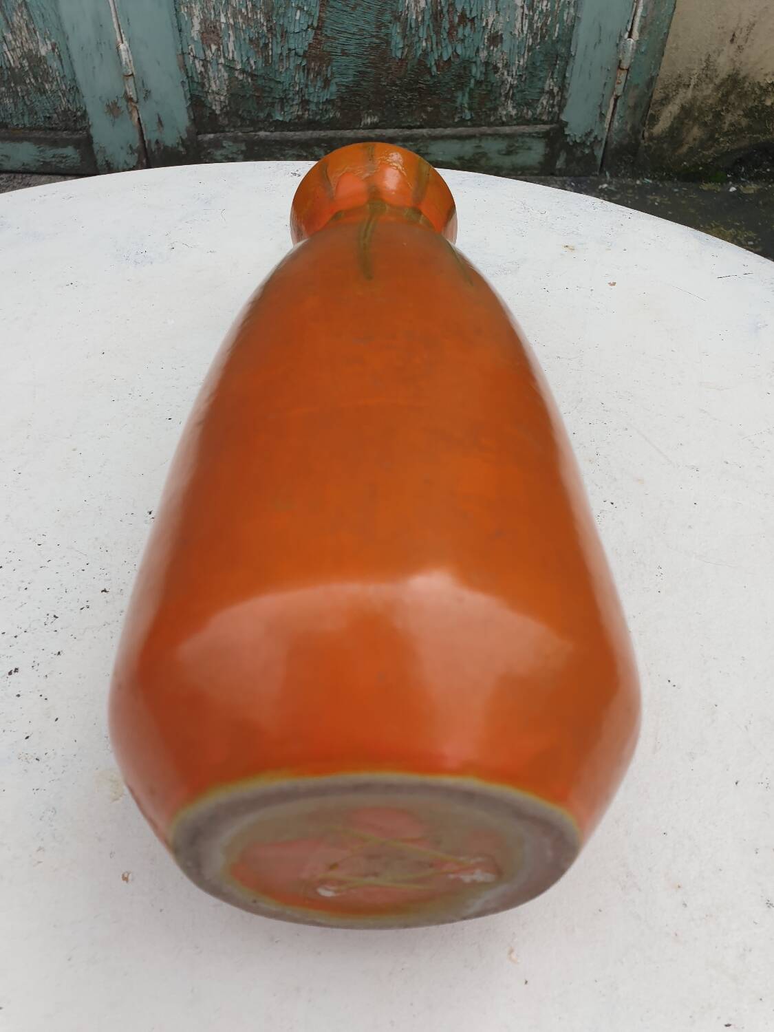 Vintage ceramic vase Hungary 1950s 1960s