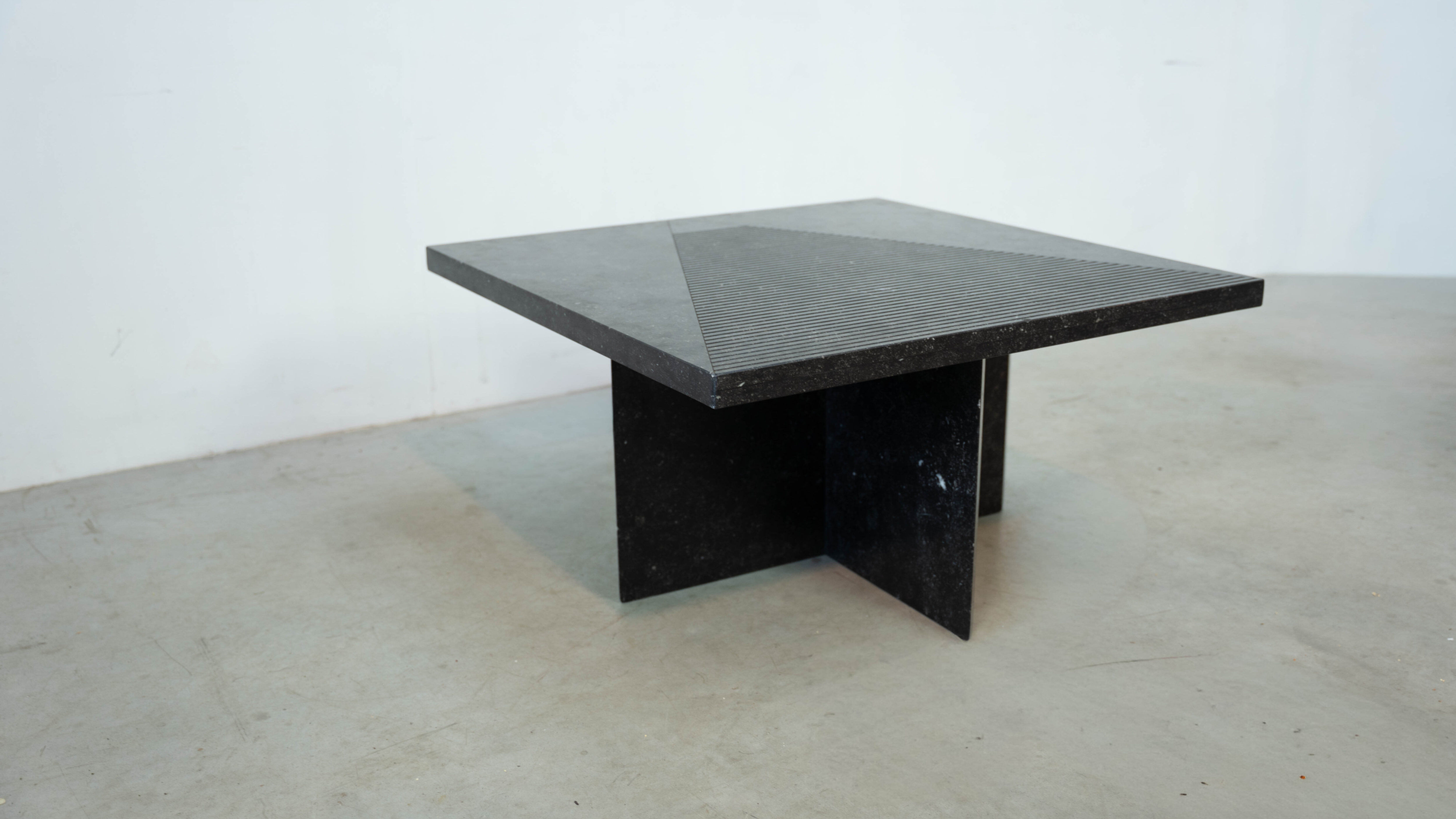 Signed Willy Ballez coffee table