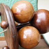 Bedside lamp, ball base, art deco