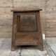 tabouret d'atelier en teck birman