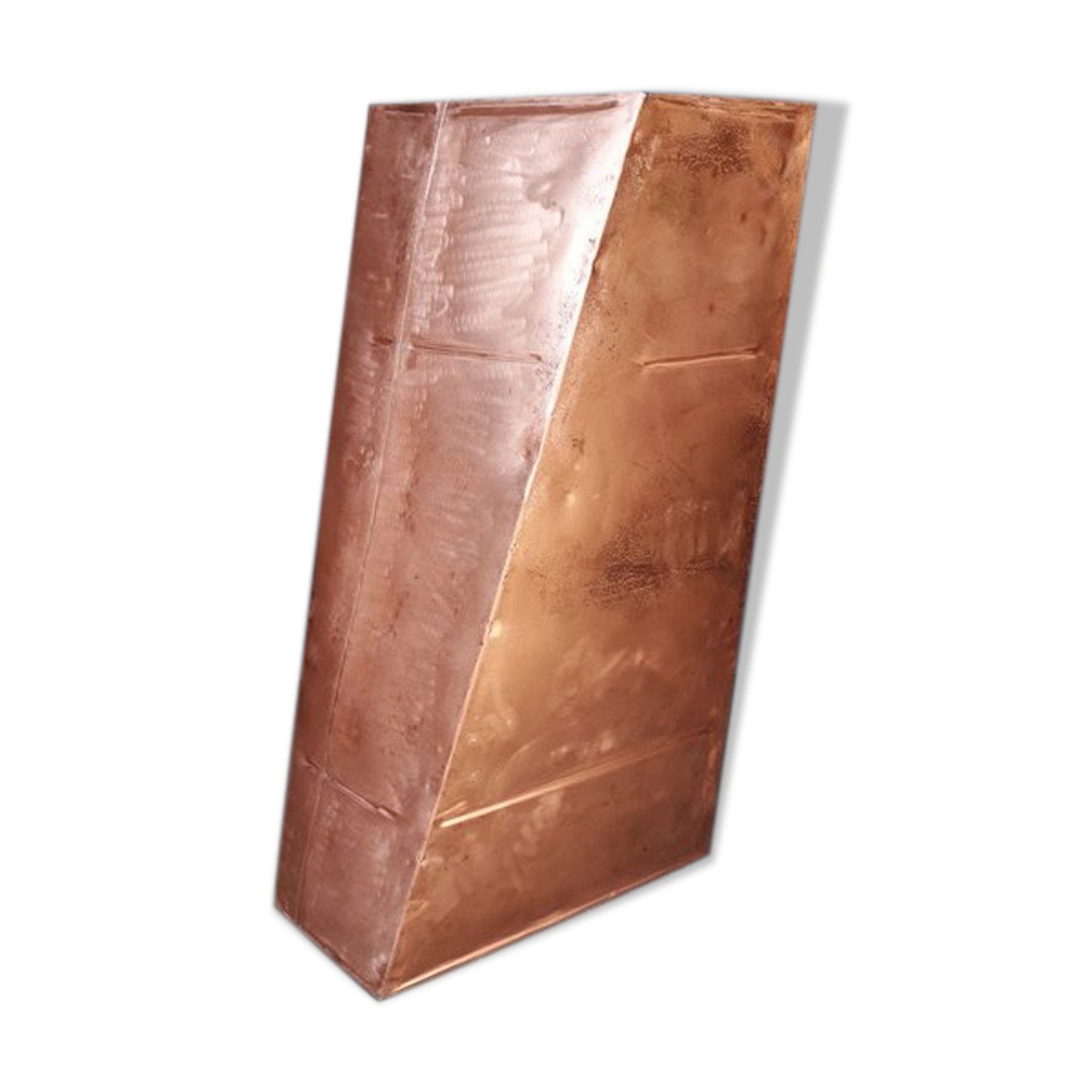 Column sheath harness in modernist copper ep 1950/60