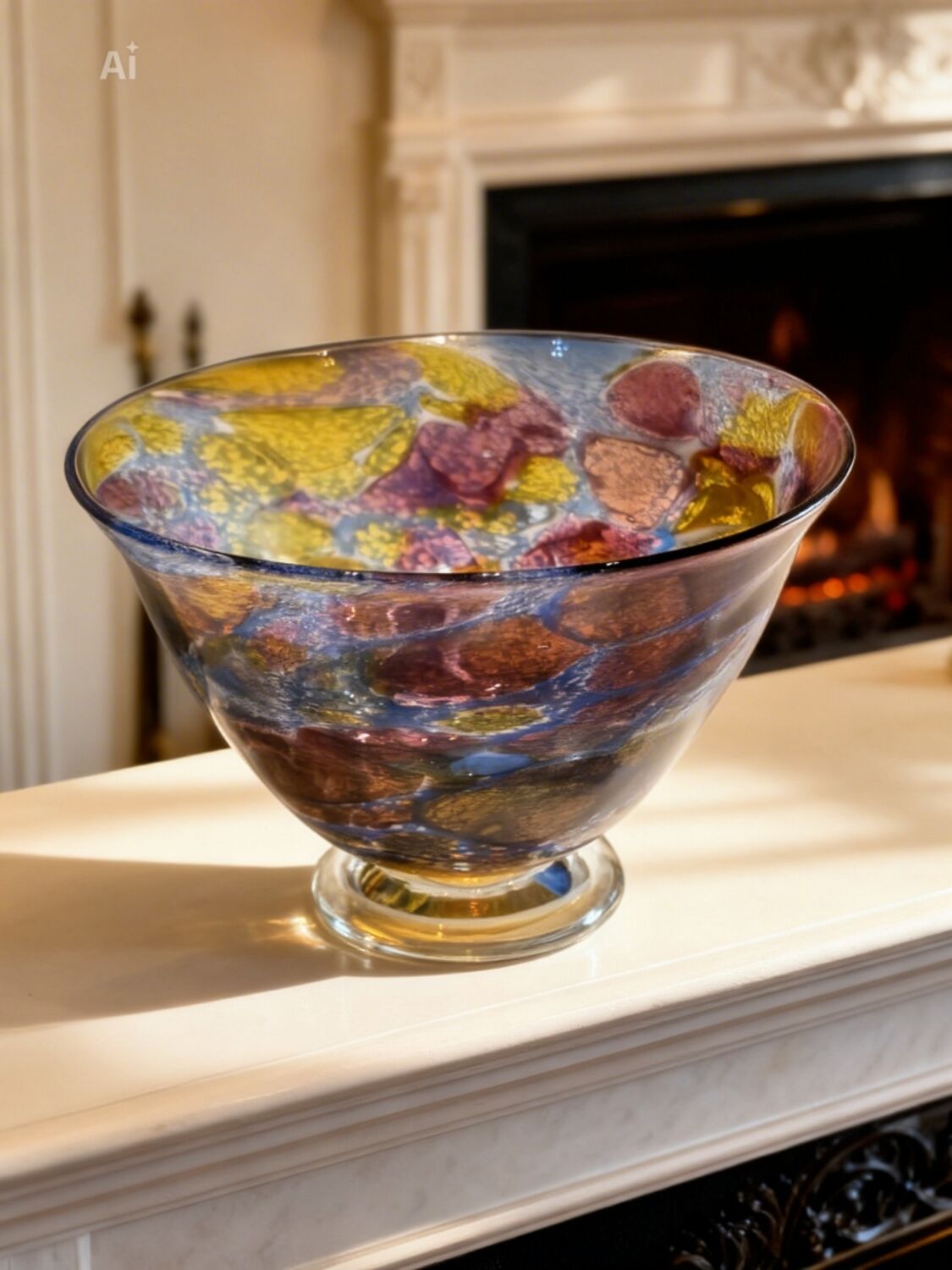 Murano glass bowl