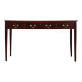 Mahogany desk scandinavian design of the 70s