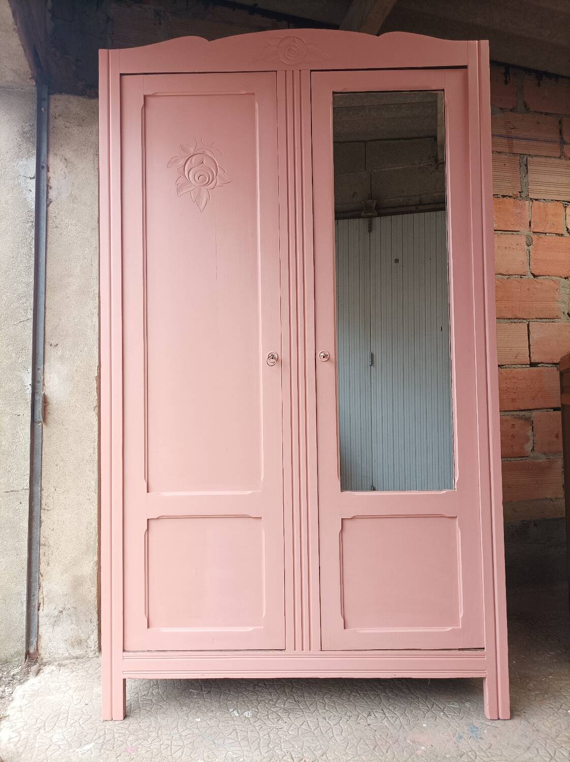 period Art Deco wardrobe