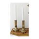 Pair of brass candlesticks