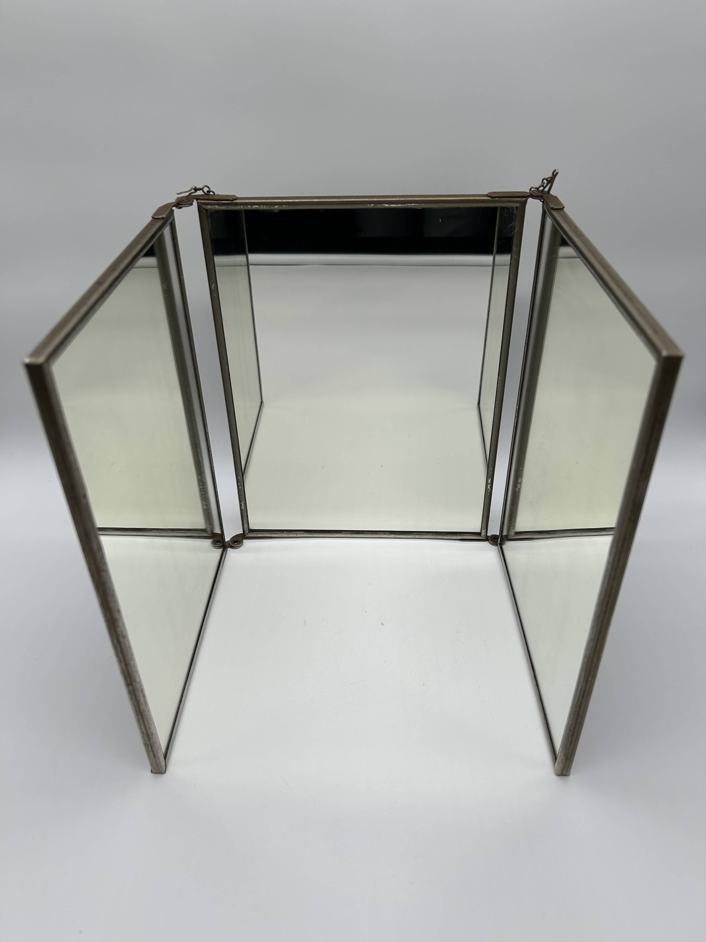 Barber triptych mirror - circa 1920