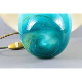 Lamp with glass paste base sign