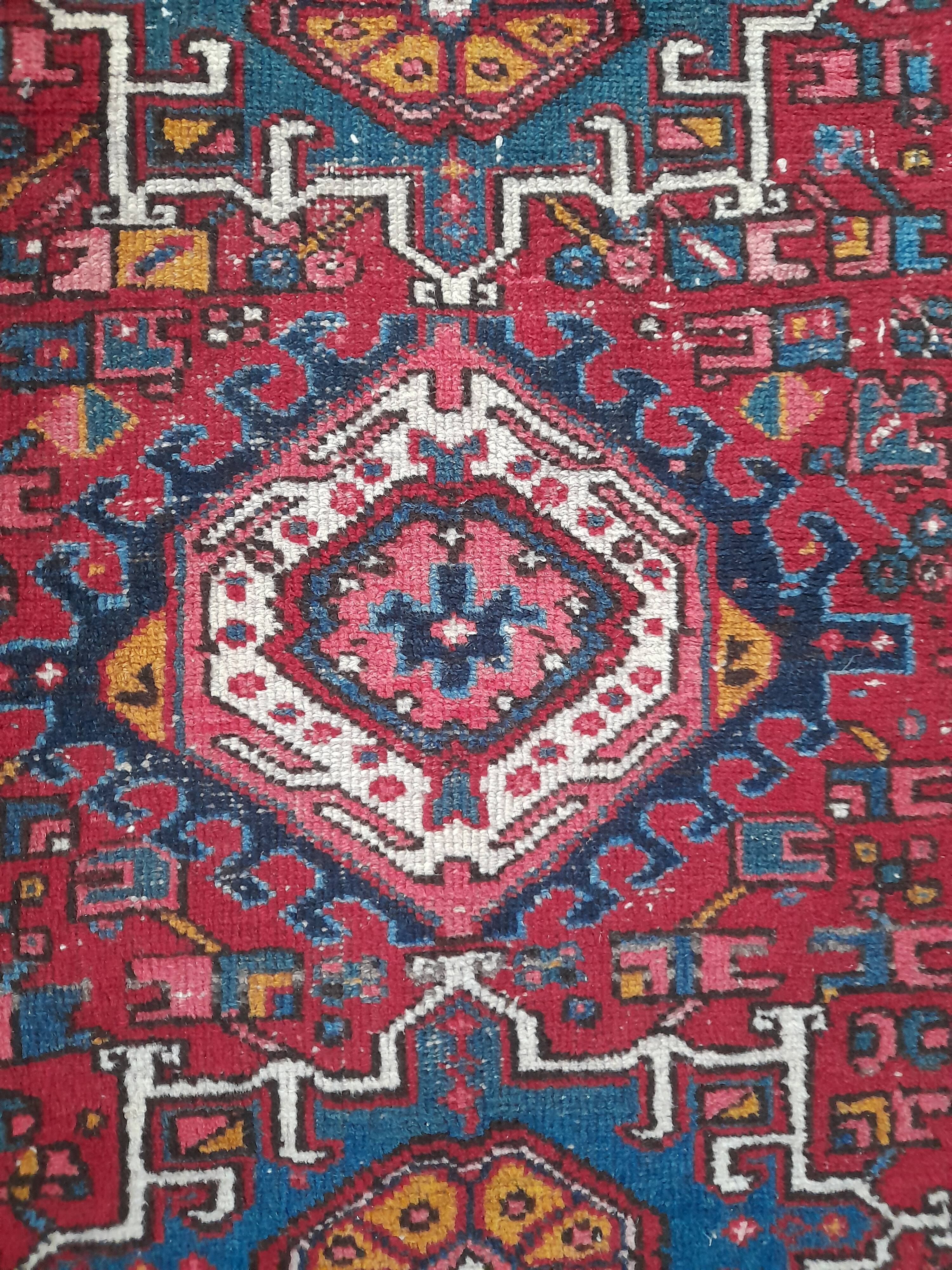 Vintage rug, 126x95 cm