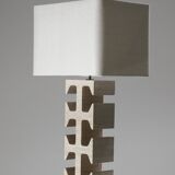 Travertine dorse lamp