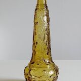 Vintage amber glass bottle