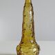 Vintage amber glass bottle