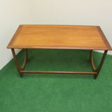 Nesting coffee tables in teak