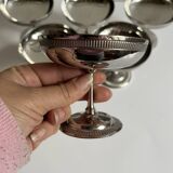 Stainless steel ice cream cups