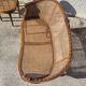 Canape banquette et 2 chaises louis xvi cannage en noyer