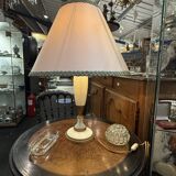 Alabaster bedside lamp