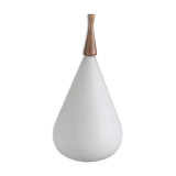 Scandinavian opaline hanging lamp