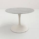 Tulip side table in marble by Eero Saarinen for Knoll, 1970