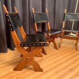 Set of three Bram Sprij chairs, the Netherlands, 1960s
