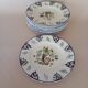 Flat plates "Vieux Rouen" Longwy