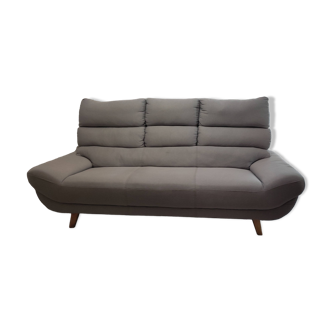 Canapé 3 places gris - Miliboo