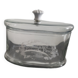 Transparent spices pot