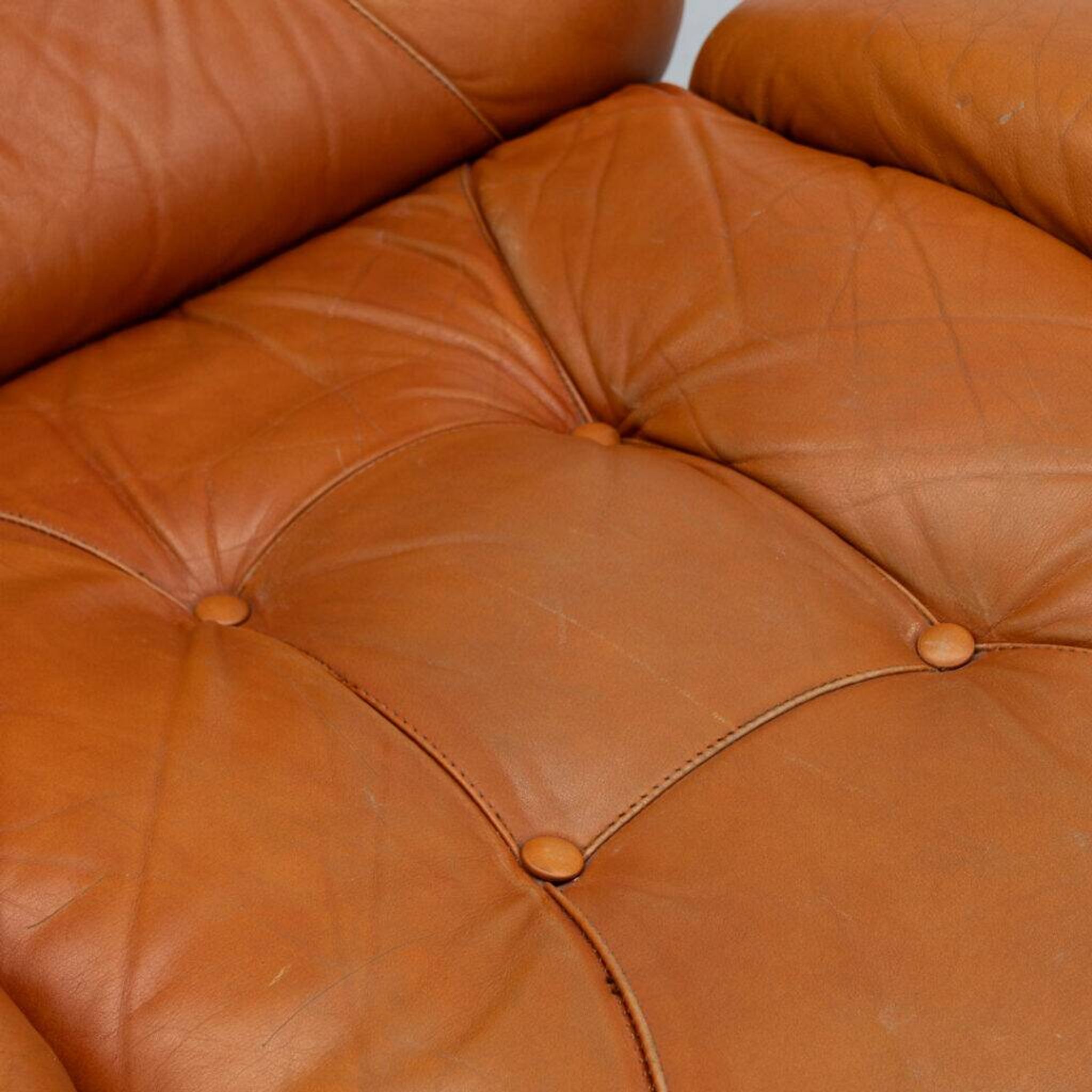 Italian Corolla lounge chair by I.P.E. 1970s