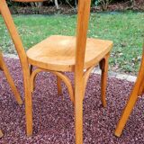 Set of 4 Baumann bistro chairs no. 56