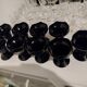 9 coupes à dessert Luminarc noires