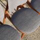 Set of 6 chairs "pegase" by baumann, 60 years