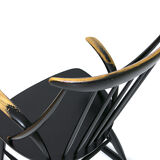Rocking chair design Illum Wikkelso For Niels Eilersen