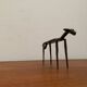 Sculpture d'animal en fer forgé, milieu XXème
