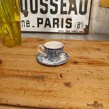 Tasse et soucoupe anglaise vintage