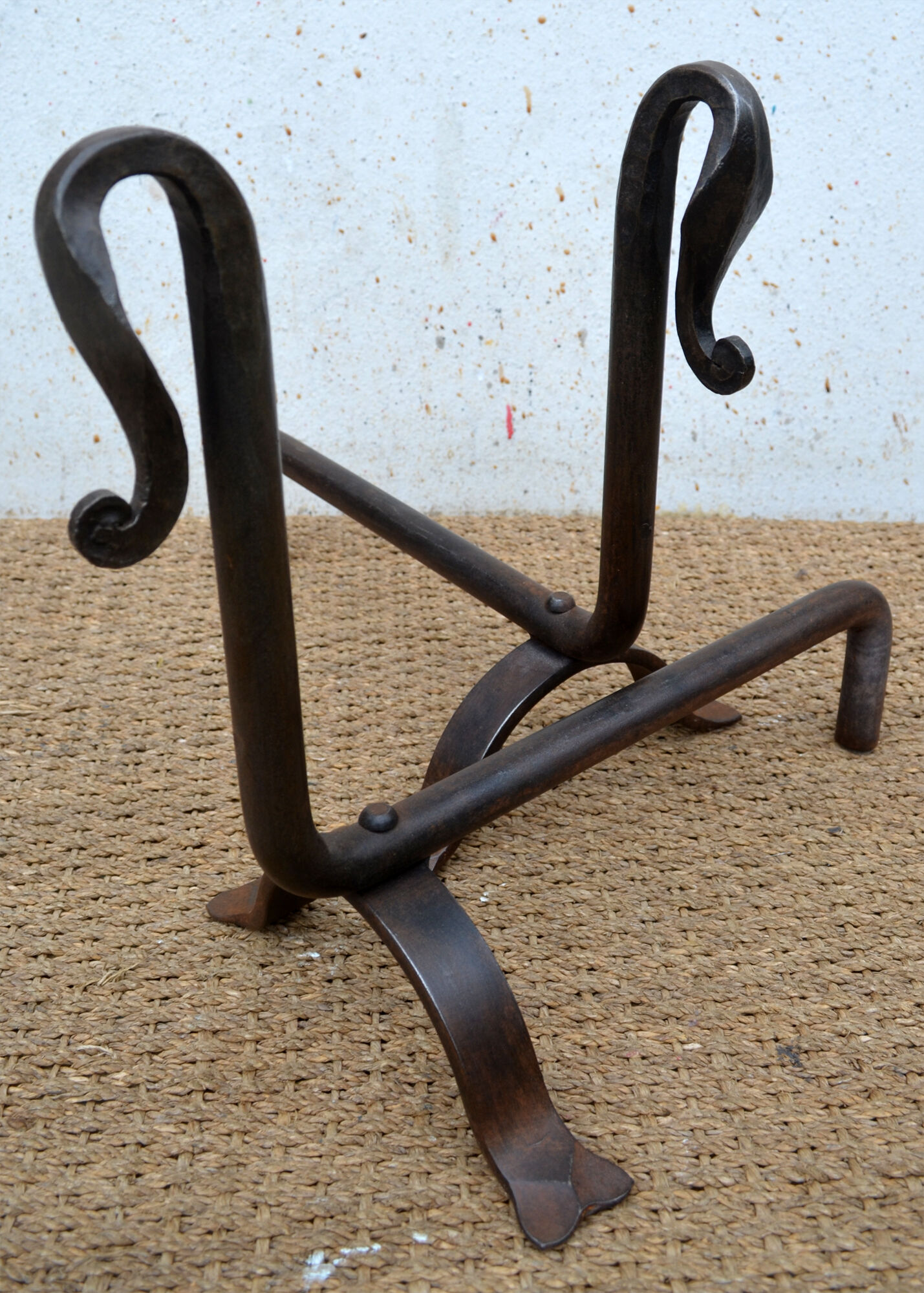 Andirons for fireplace