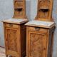 After Majorelle / Nancy School: Pair of Art Nouveau bedside tables