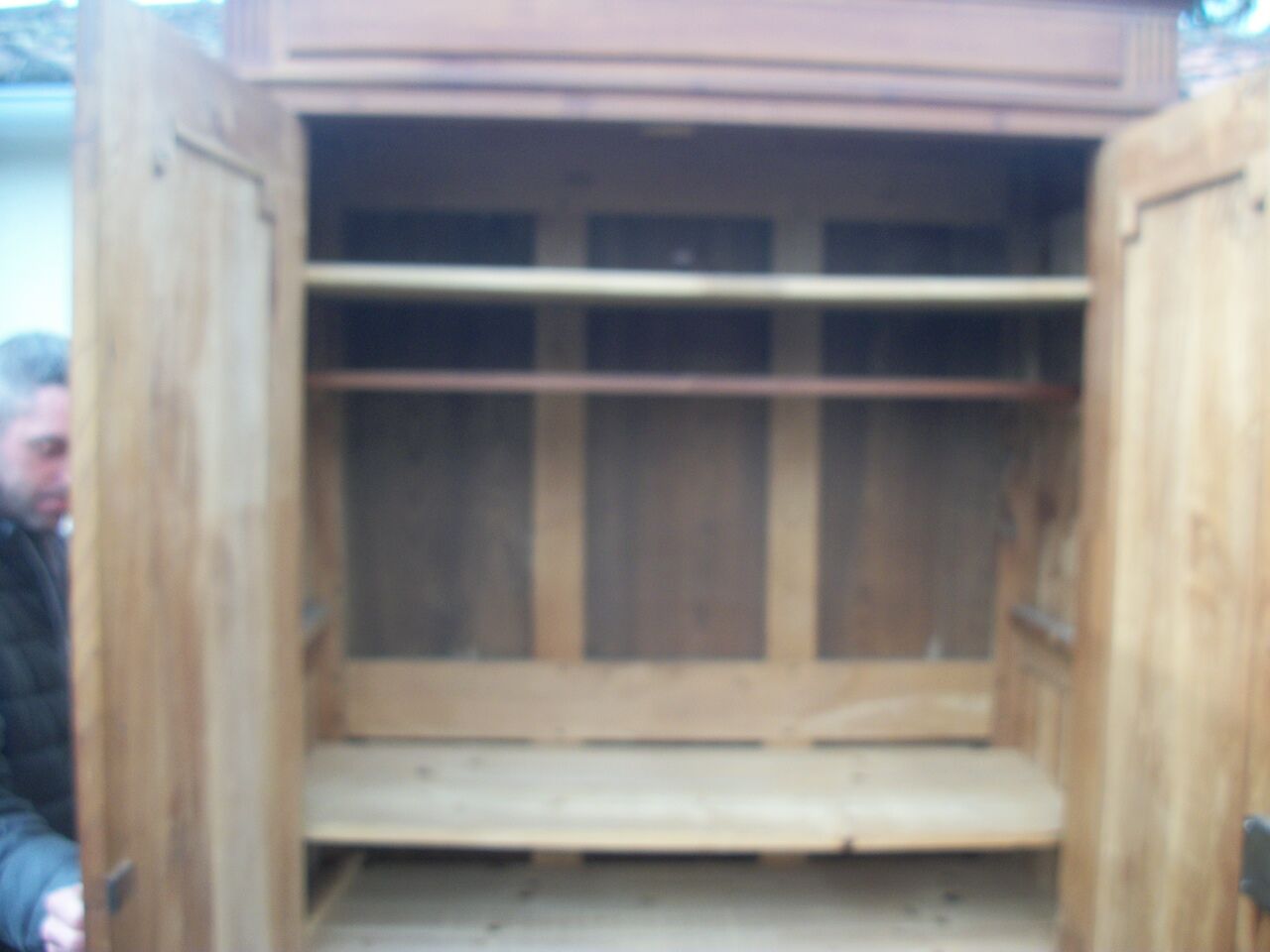 Cherry wood cabinet