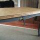 Old dining table with extensions