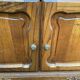Louis XV buffet TV bar in oak 1970