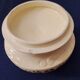 Jug and sugar bowl from Valenciennes by the Gien pottery. Vintage.