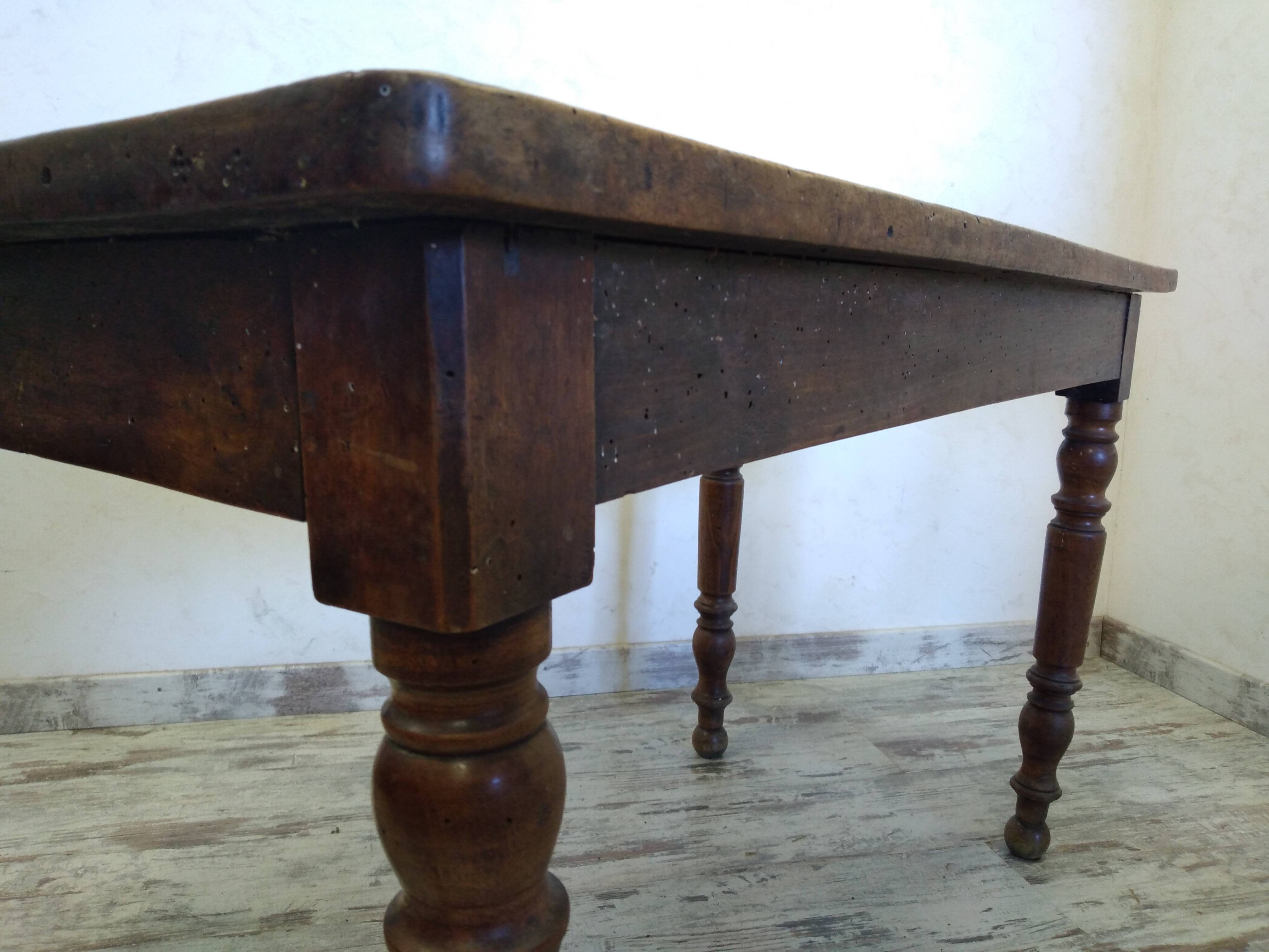 Old farmhouse table