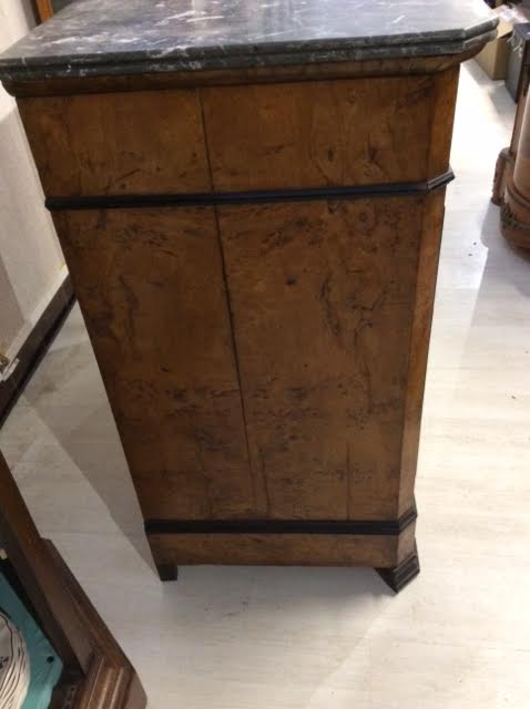 Chest of drawers 4 drawers with marble