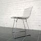 Harry Bertoia sidechair chrome