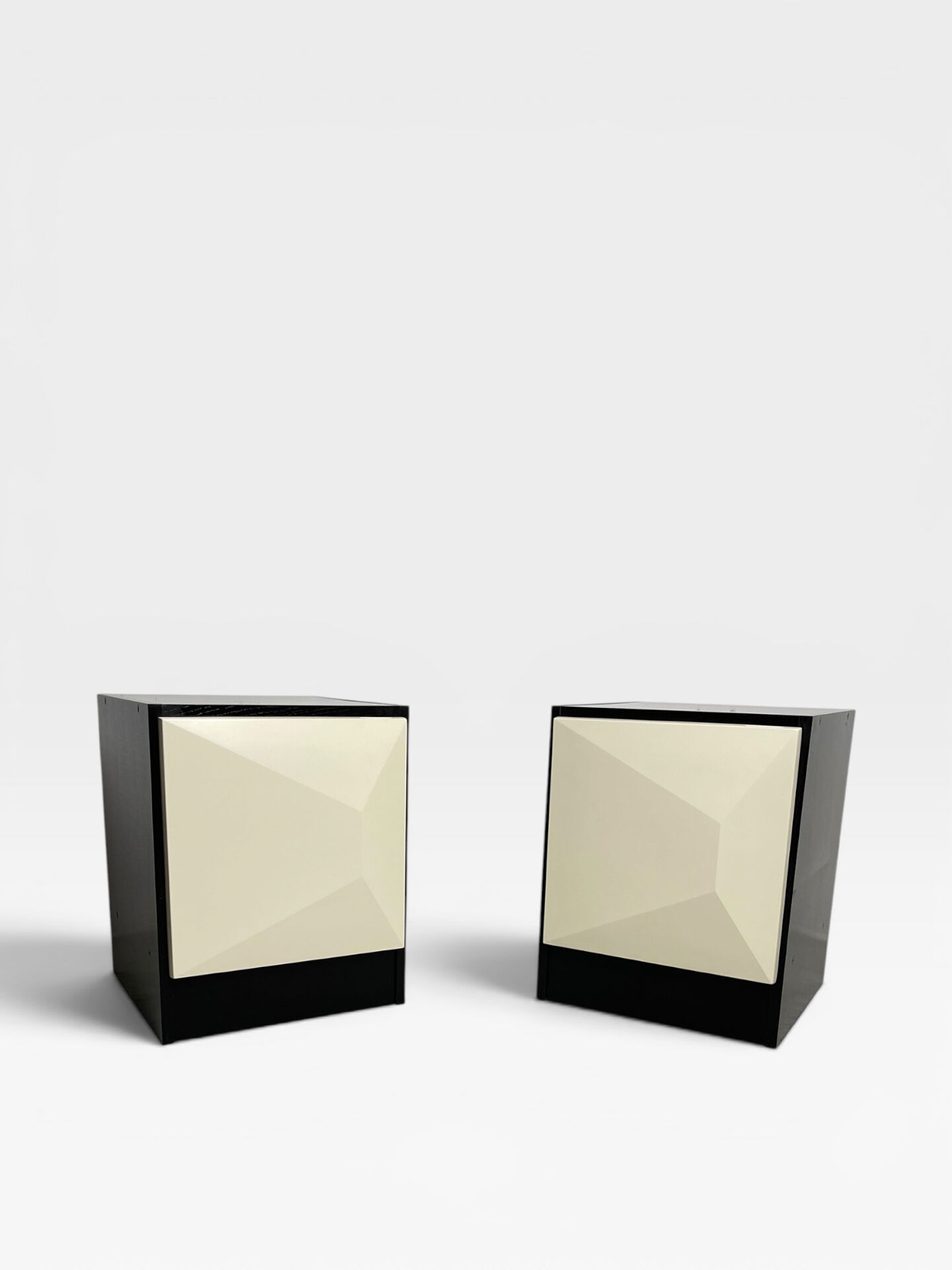 Pair of bedside tables 1980
