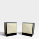 Pair of bedside tables 1980
