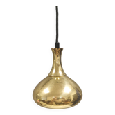 Small pendant lamp in a ‘brass’ colour, from the Danish brand Scandi Lamps.