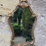 Vintage gold mirror