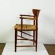 Pair of teak armchairs model 317 by Peter Hvidt for Soborg Mobler Denmark