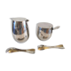 Bodum, 2 jars by Carsten Jorgensen and 3 spoons